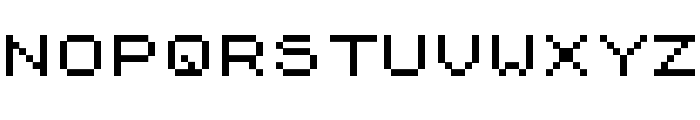 ZX81 Font UPPERCASE