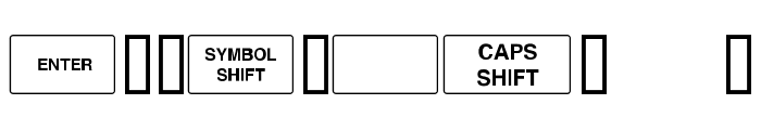 ZXSpectrum Font OTHER CHARS