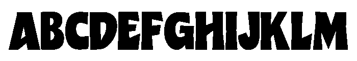Zygnera Decorative Bold Font UPPERCASE
