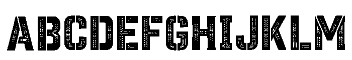 Zynia Regular Font UPPERCASE