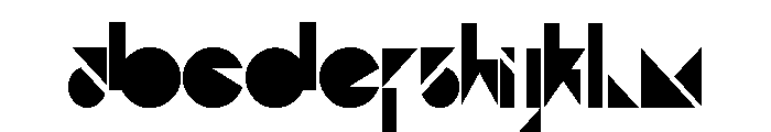Zyntrax Font UPPERCASE