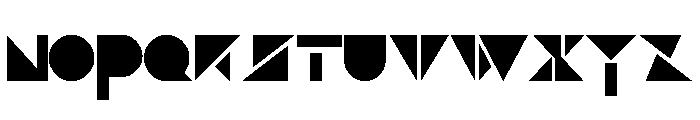 Zyntrax Font UPPERCASE