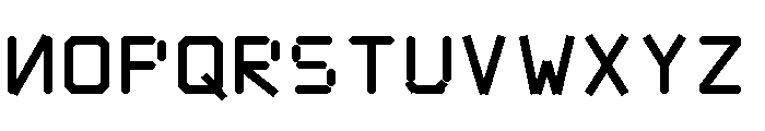 Zyrova Display Regular Font LOWERCASE