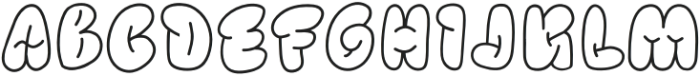 Zyberon Regular otf (400) Font UPPERCASE
