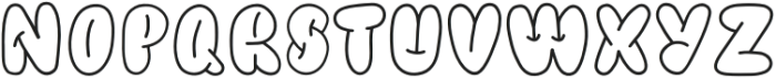 Zyberon Regular otf (400) Font UPPERCASE