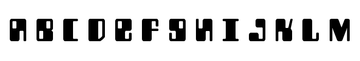 Zyborgs Title Font UPPERCASE