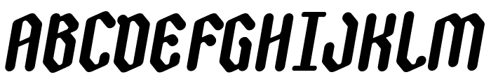 Zygoth Font UPPERCASE
