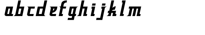 Zyncho Italic Font LOWERCASE