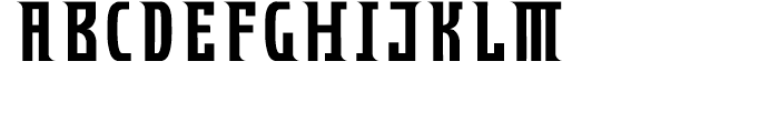 Zyncho Regular Font UPPERCASE