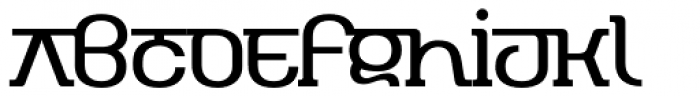Zygon Regular Font LOWERCASE