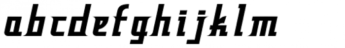 Zyncho Italic Font LOWERCASE