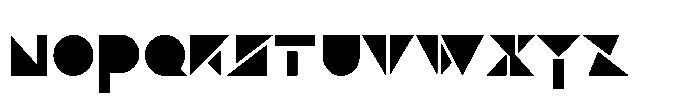 Zyntrax Regular Font UPPERCASE