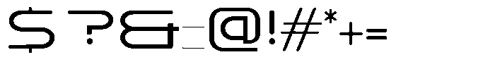 Zyphra Font OTHER CHARS