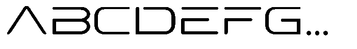 Zyphra Font UPPERCASE