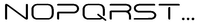 Zyphra Font UPPERCASE