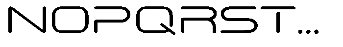 Zyphra Font LOWERCASE