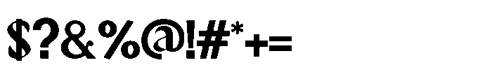 Zyvara Regular Font OTHER CHARS
