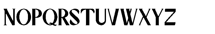 Zyvara Regular Font UPPERCASE
