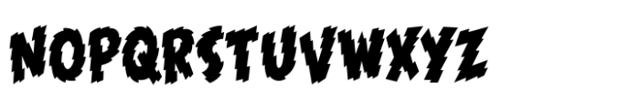 Zzzap Regular Font UPPERCASE