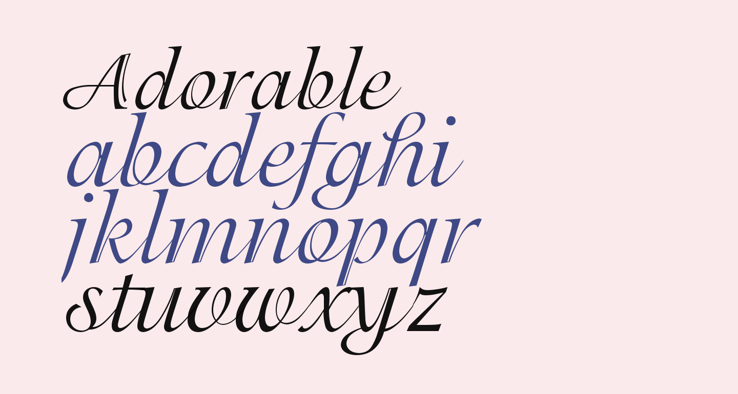 Adorable Free Font What Font Is adorable-free-font-what-font-is