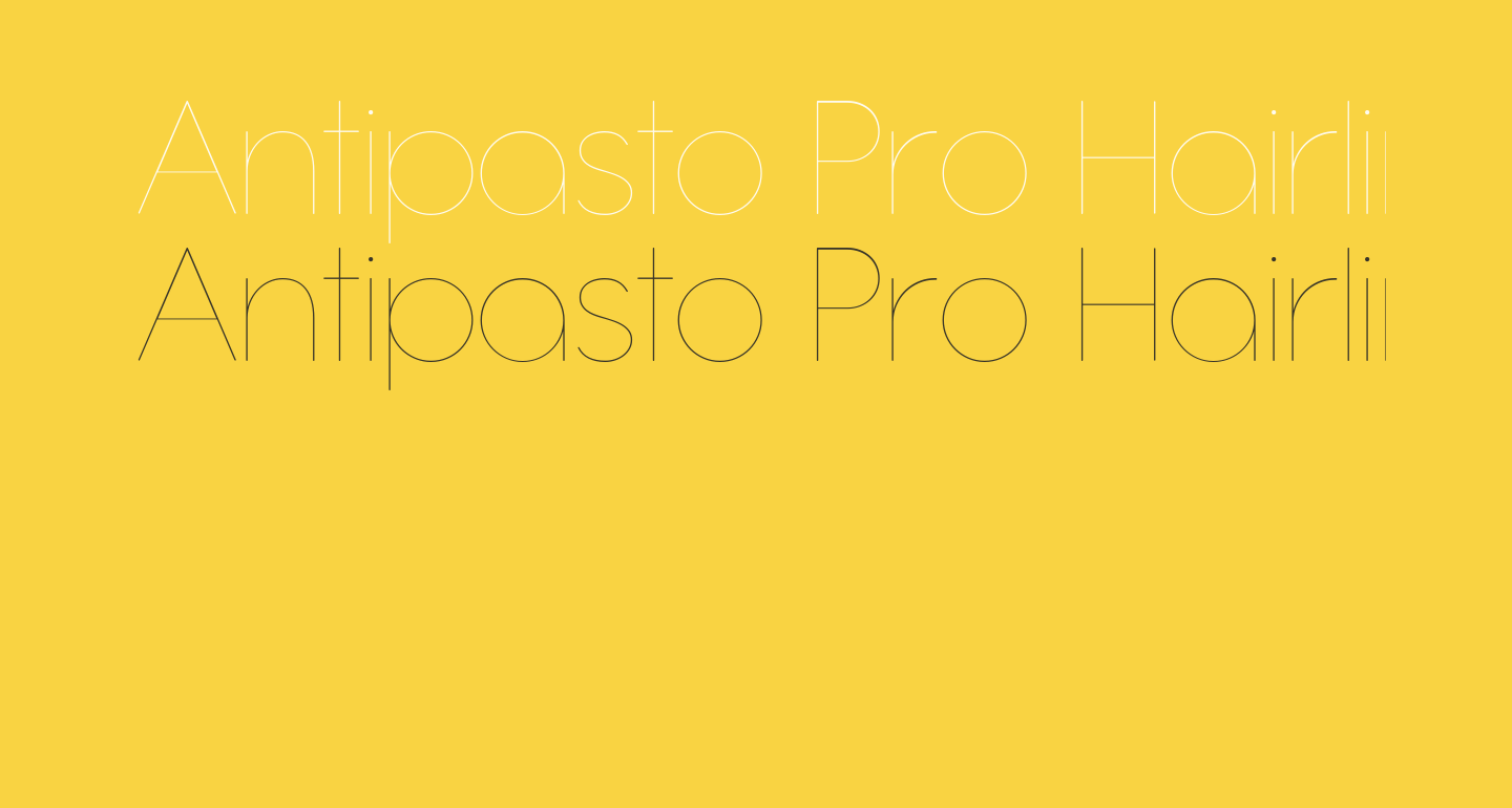 Antipasto Pro Hairline free Font What Font Is