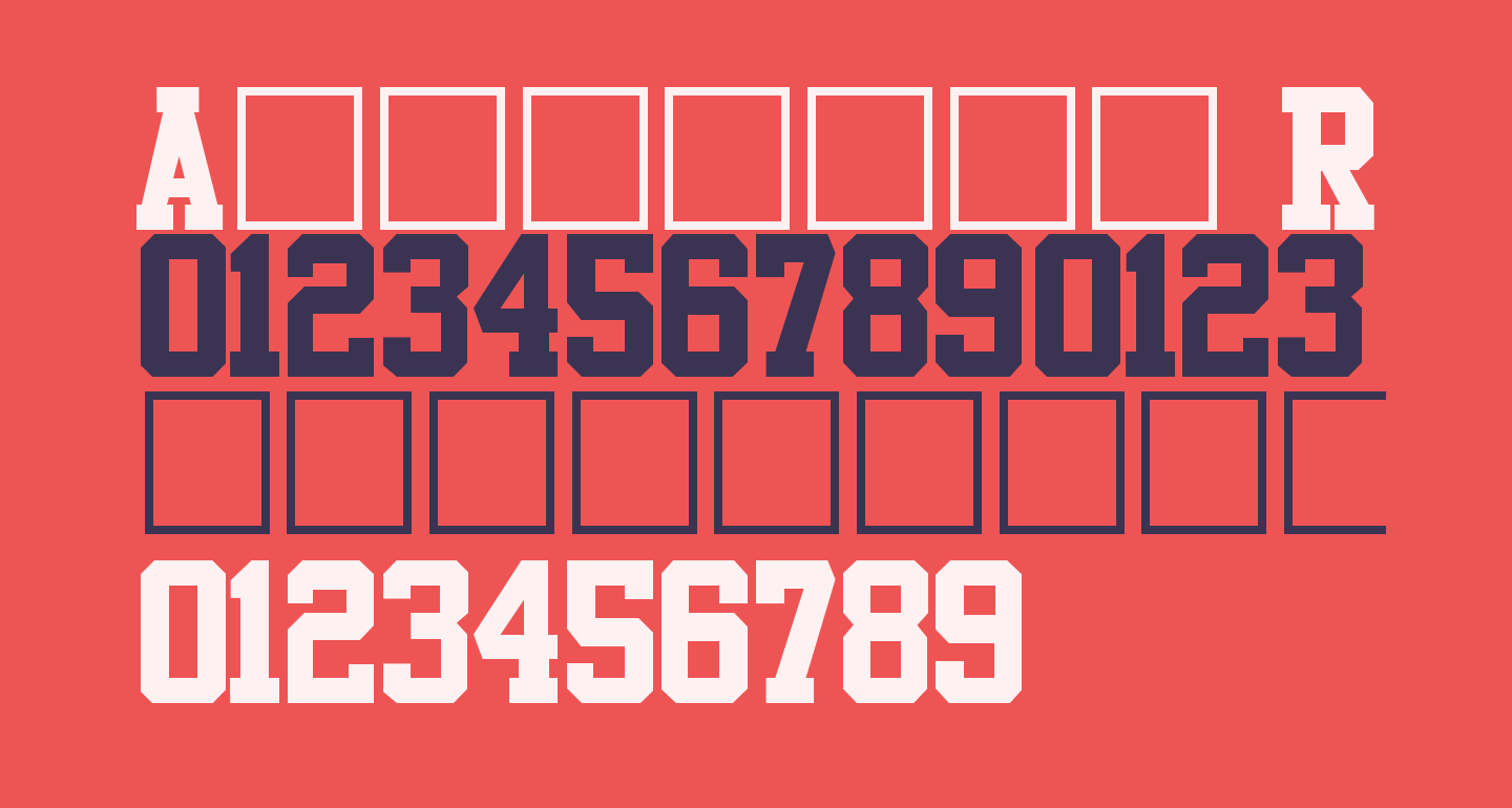 Athletic Regular free Font What Font Is