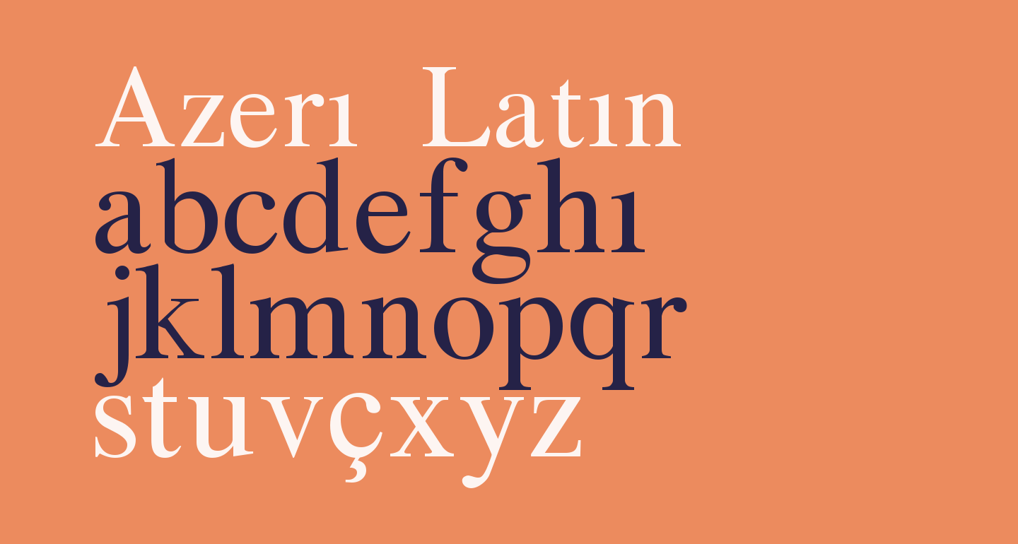 download font latin