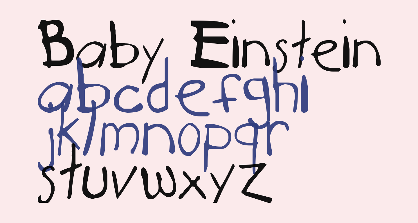 Baby Einstein Logo Face Shefalitayal