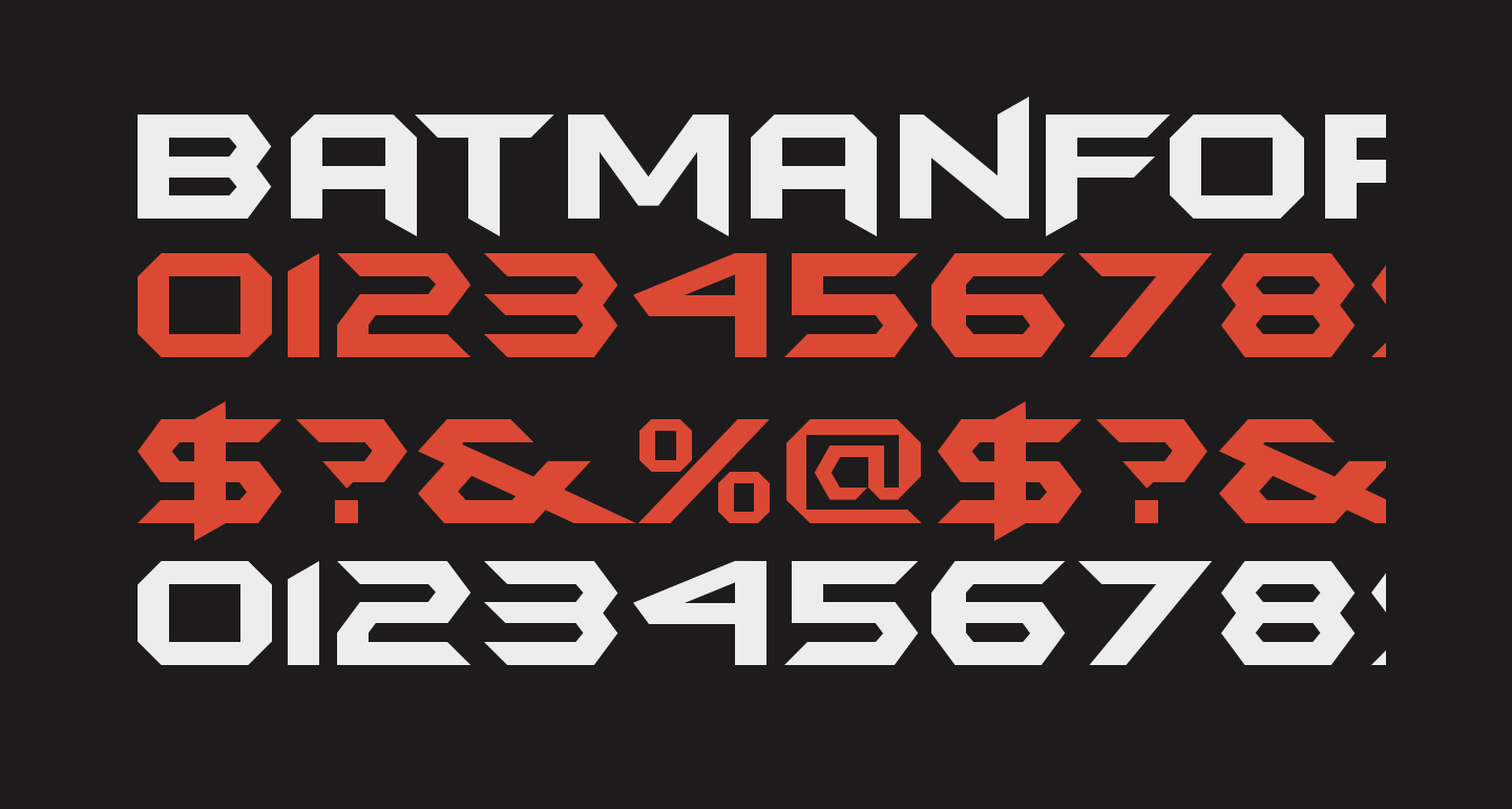 batmanforeveralternate font free download for photoshop