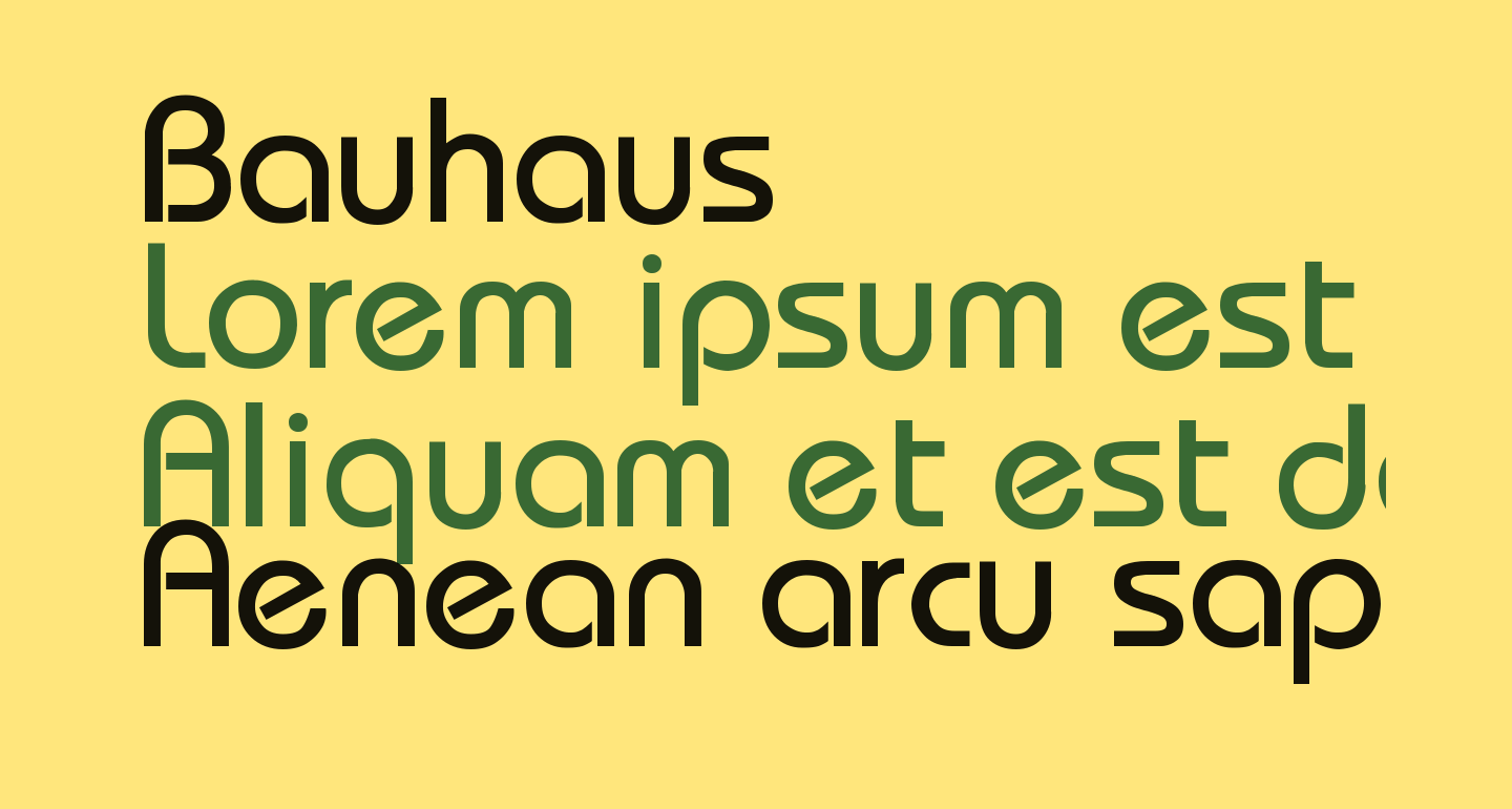  Bauhaus  free Font  What Font  Is