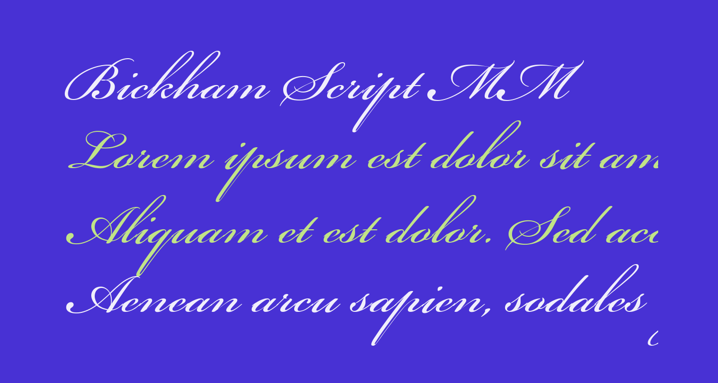 Bickham Script Font Free Download : Bickham Script Pro Bold 2.020;PS 2.000;hotconv 1.0.51 ... / Dowonload this fonts for graphic design , web fonts.