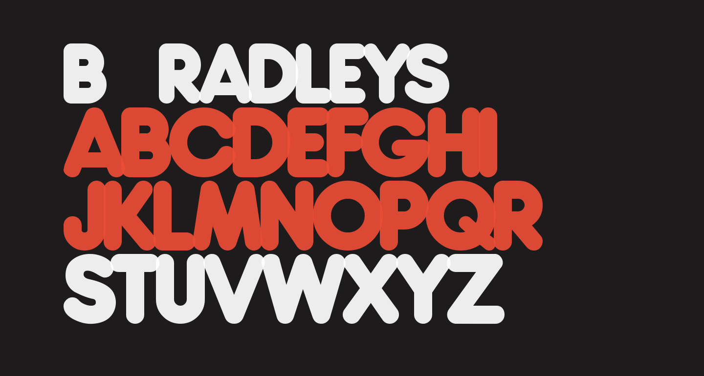 Bradleys free Font - What Font Is