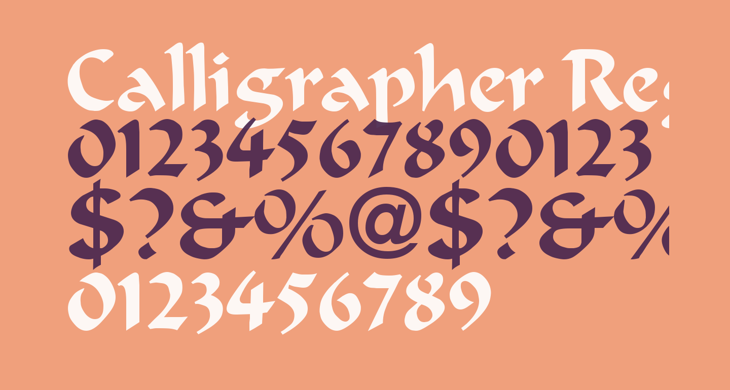 calligrapher-regular-free-font-what-font-is