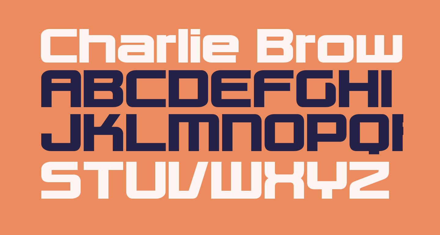 Charlie Brown M54 free Font - What Font Is