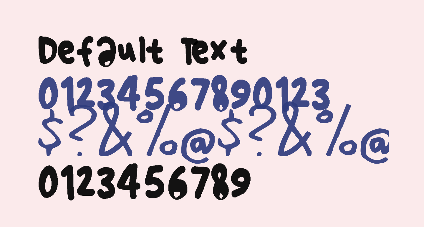 default-text-free-font-what-font-is