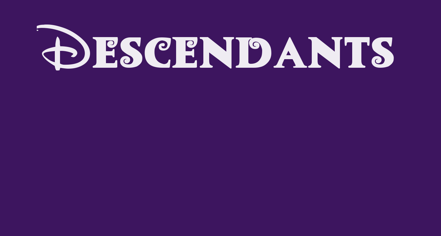 Descendants free Font - What Font Is