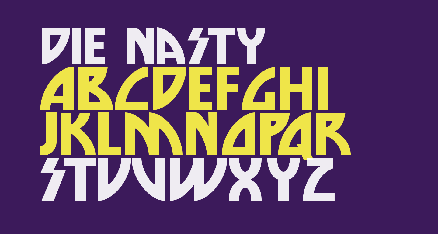 die-nasty-free-font-what-font-is