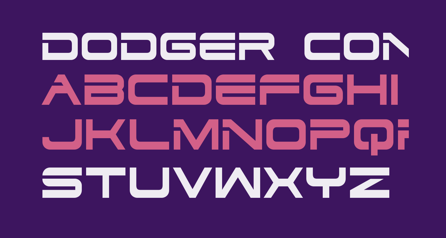 dodger condensed font photoshop download