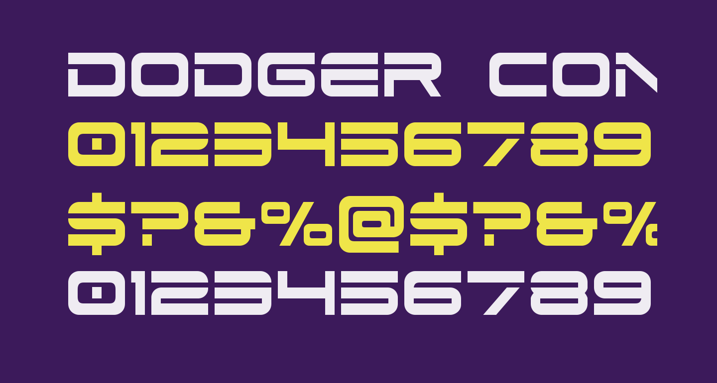 dodger condensed font photoshop download