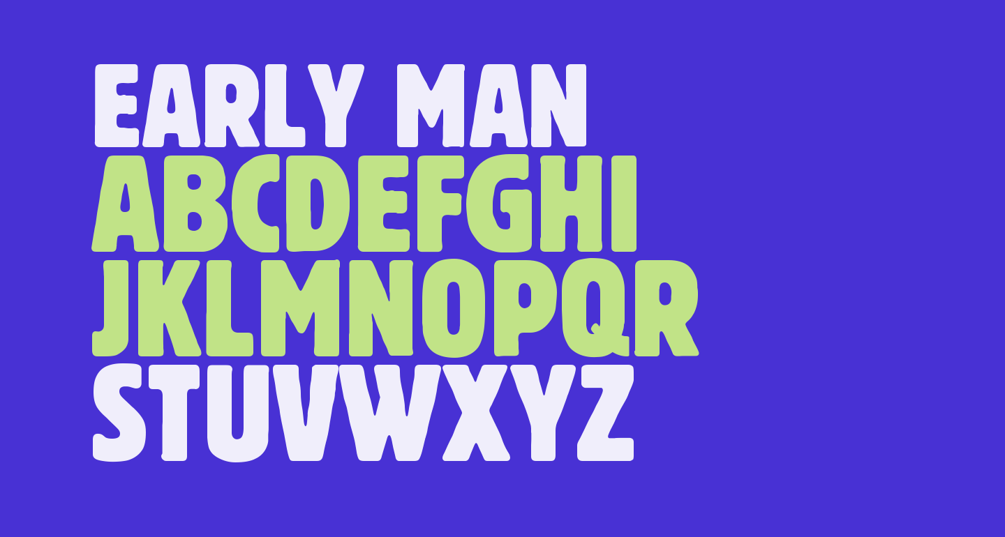 early-man-free-font-what-font-is