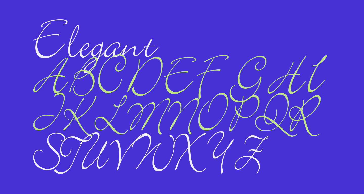 commercial free elegant fonts
