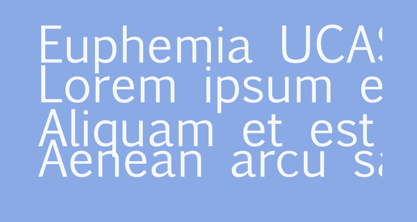 euphemia ucas font free download for mac