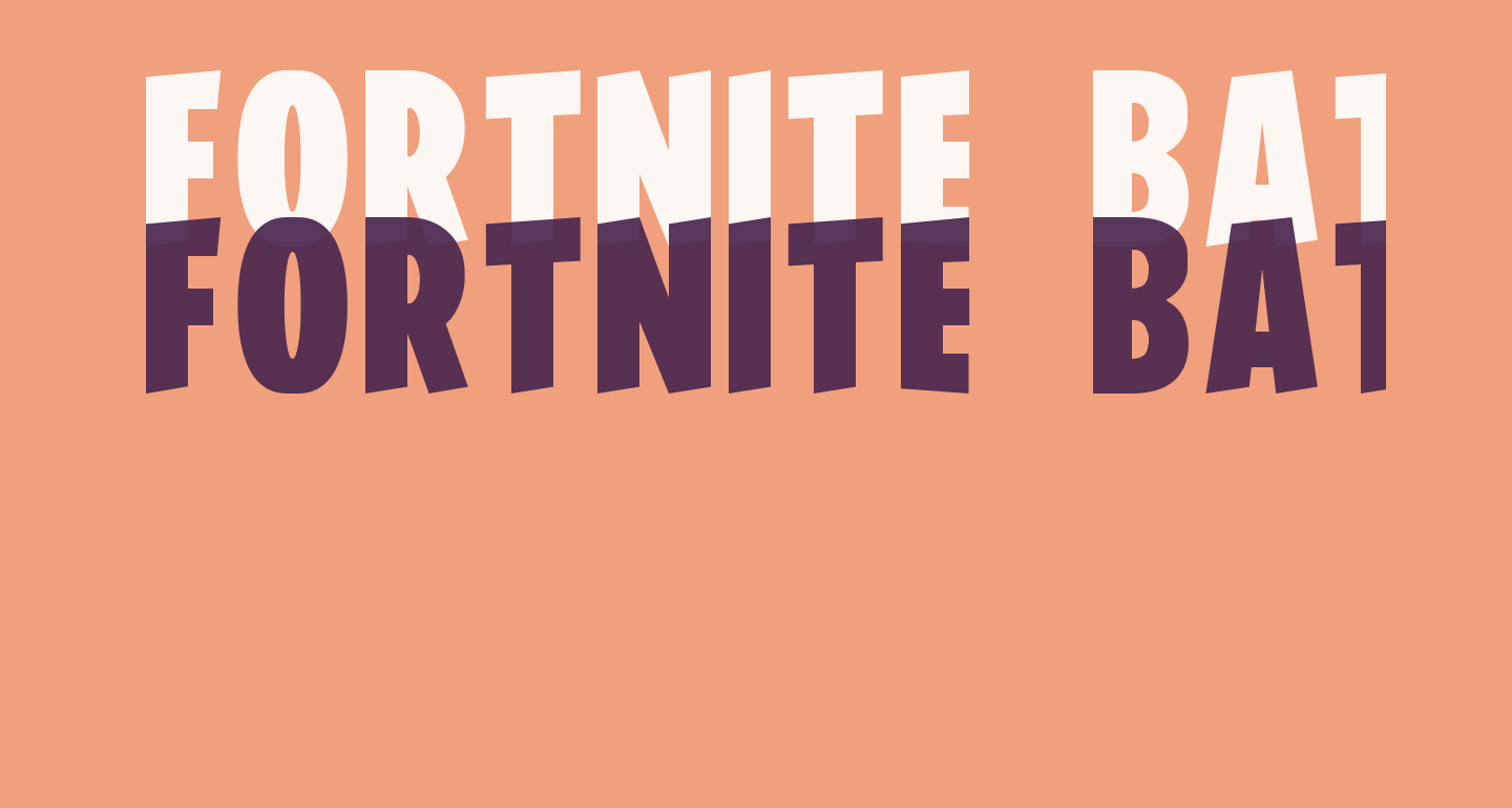 FORTNITE BATTLEFEST free Font - What Font Is