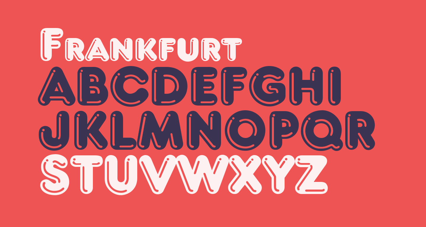 frankfurter font
