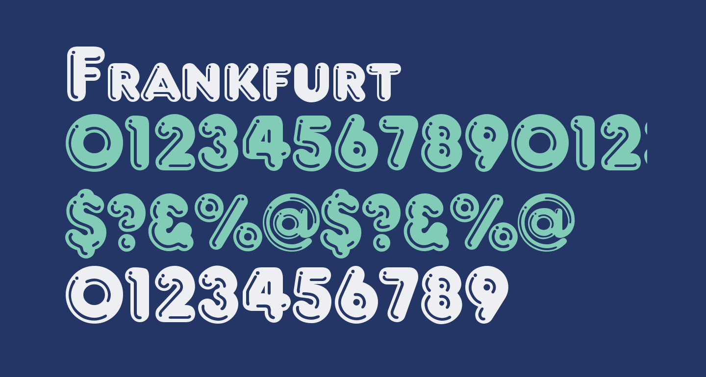 Frankfurt free Font What Font Is