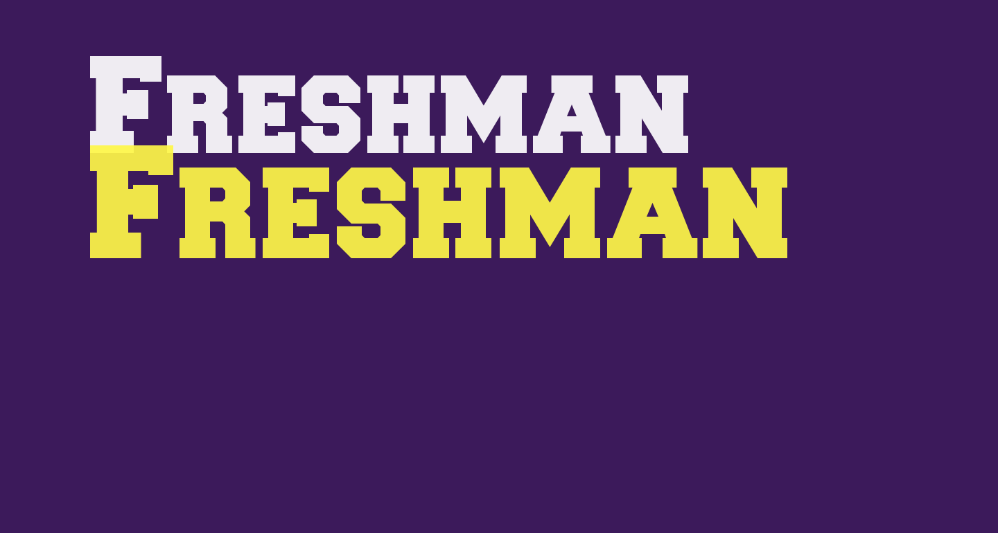 freshman-free-font-what-font-is