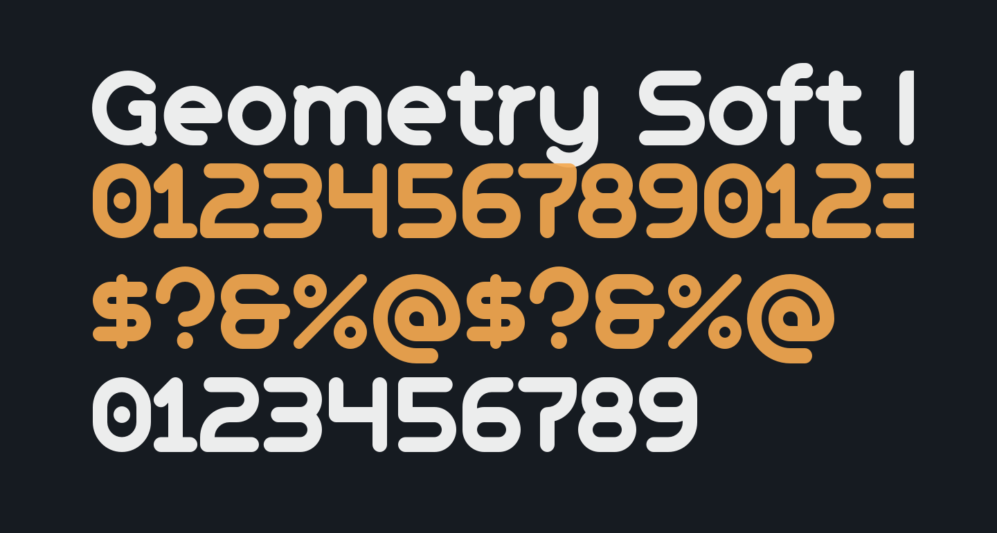 Geometry Soft Pro Bold N free Font What Font Is
