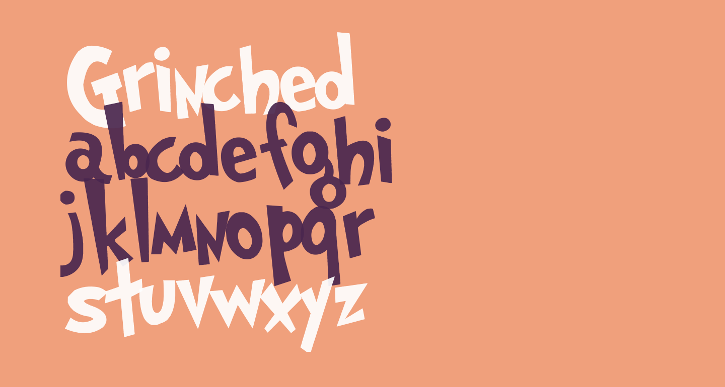 Grinched Free Font What Font Is