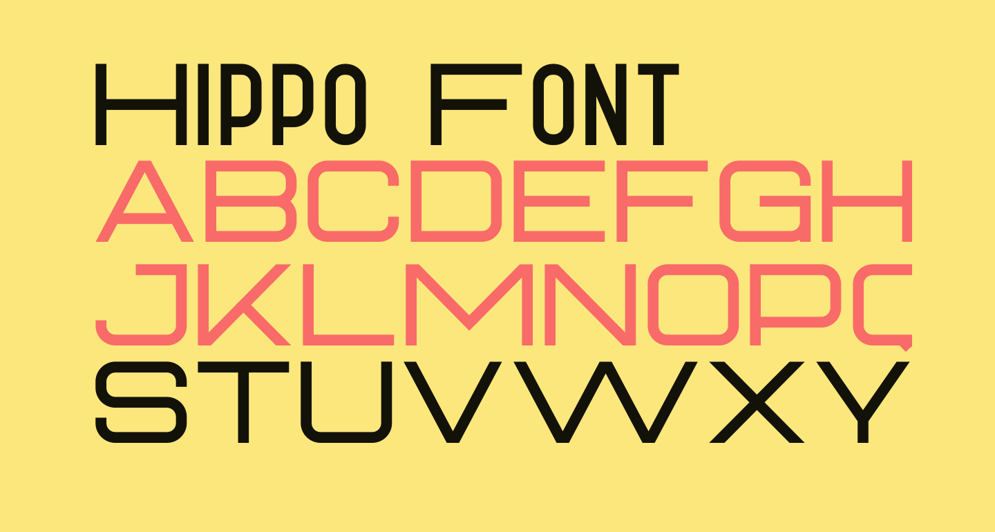 hippo-free-font-what-font-is