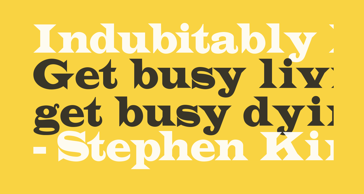 Indubitably NF free Font - What Font Is